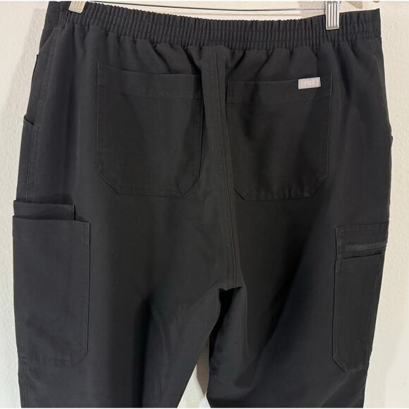 FIGS YOLA Skinny Scrub Pants TW2000P Black Women’s L Petite - Picture 7 of 10
